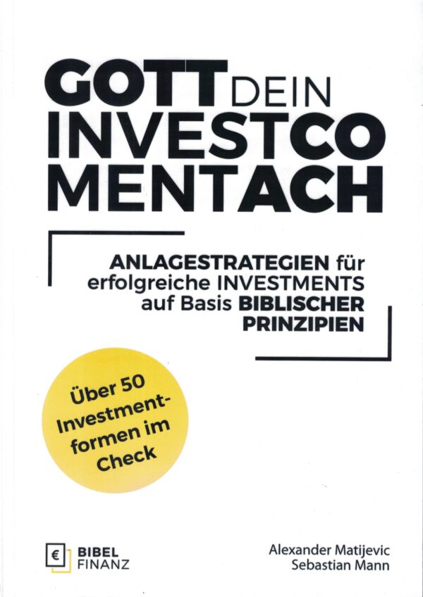 Gott Dein Investment-Coach